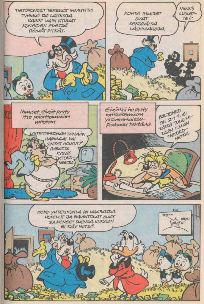 Tietokoneet tekevät ihmisistä tyhmiä ja laiskoja