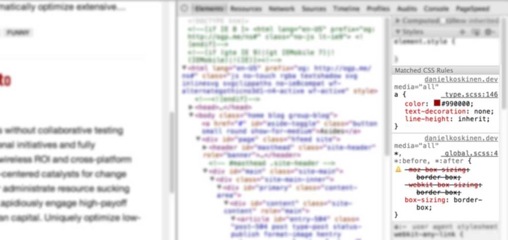 Debugging SASS in&nbsp;Chrome