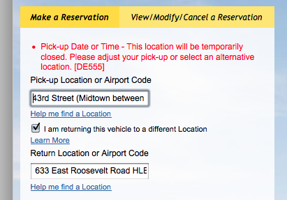 Hertzin virheilmoitus