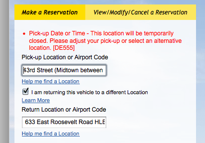 Hertzin virheilmoitus