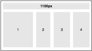 Wide web page mockup